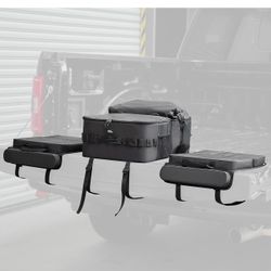 JOYTUTUS 40 Can Soft Cooler & 6 Box Lunch Box & 2 Pack Seat Cushion, Insulated Car Cooler Bag, Portable Foldable Leakproof Camping Cooler, Stadium Sea