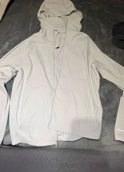 white lululemon hoodie, size small