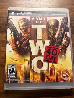 Army of two 40th day PS3