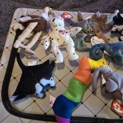 8 ty plush Toys 