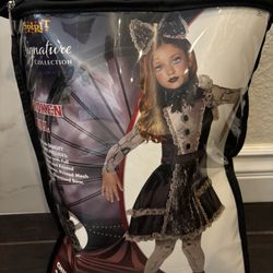 Girls Costume Size M Broken Doll Everything Included
