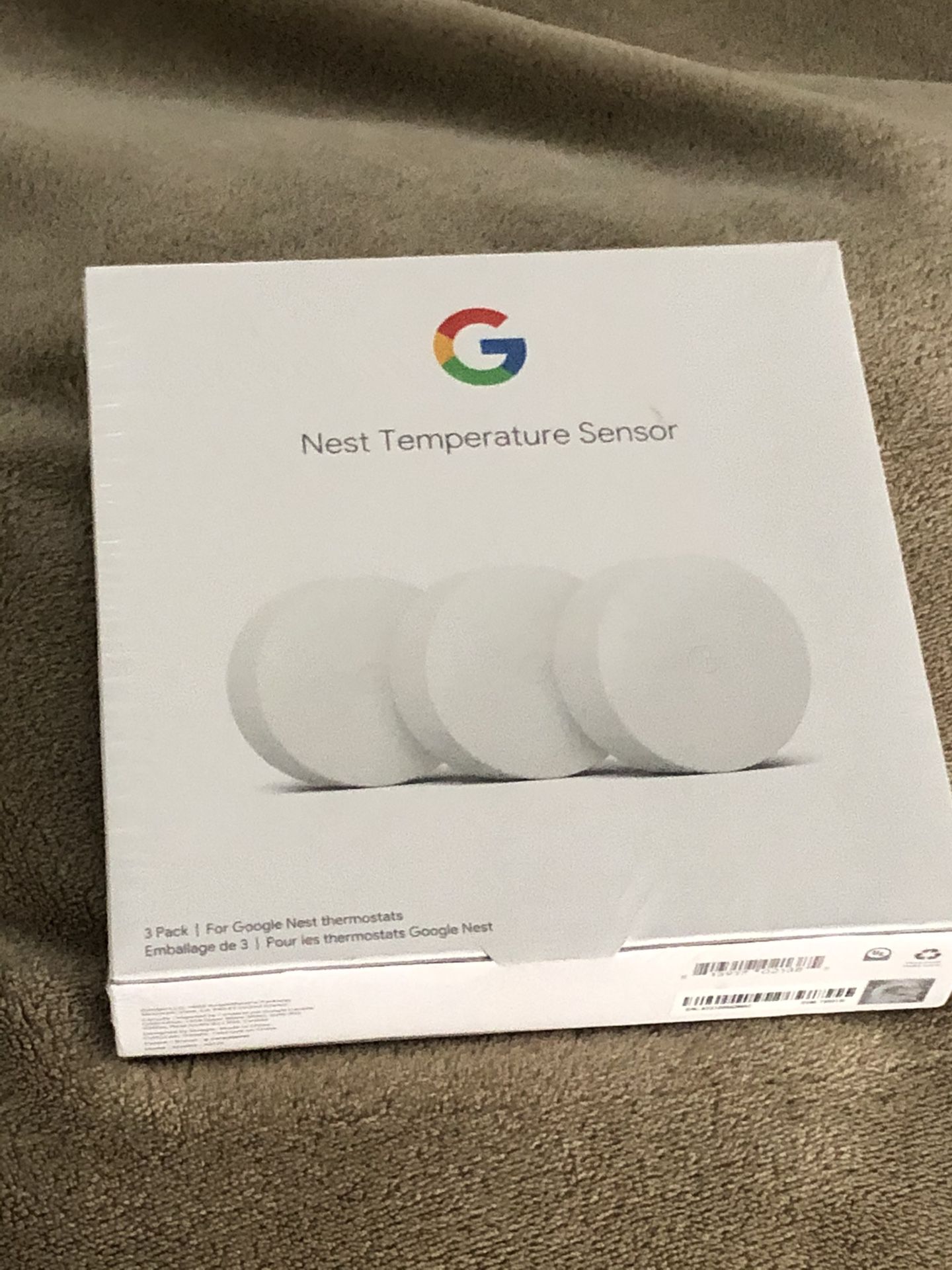 Google Nest Temperature Sensor 3pack