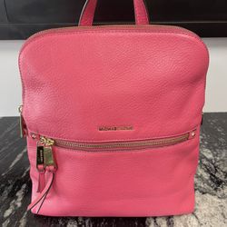 Michael Kors Rhea Zip Pebbled Backpack 