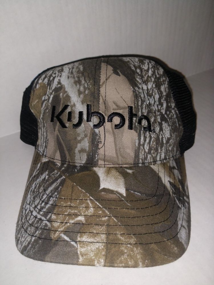 KUBOTA FARM TRACTOR TRUCKER HAT