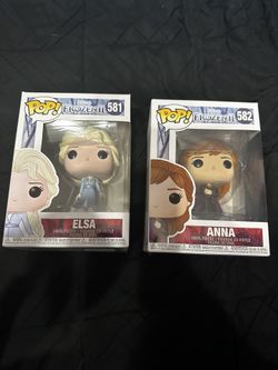 Frozen II Elsa And Anna Funko Pops