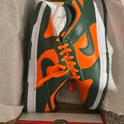 Nike Dunk Retro Exclusive Miami Hurricanes Edition 