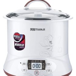 Tonze Slow Cooker Smart Twin Ceramic Pot , electric Stew Pot