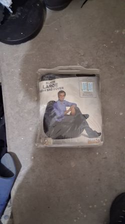 Black Bean Bag Cover