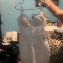 White Formal Dress