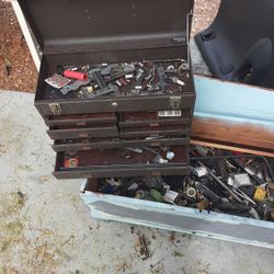 Tool Box And Missalanious Tools And Hardware
