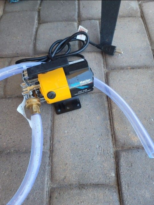 Hydromaster Hot Tub Pump Drain
