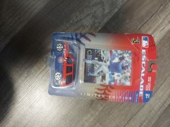 Chicago Cubs Escalade Matchbox 