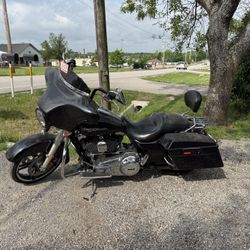Black 2013 Harley Davidson  MC
