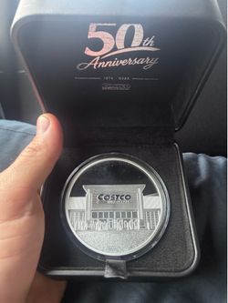 Costco 50th Anniversary .999 fine silver coin