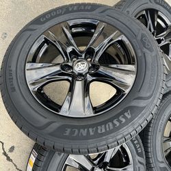 New Toyota rav4 rims and tires 17” Oem factory wheels rines y llantas nuevas fits Rav 4 Sienna Highlander Tacoma 5 lugs