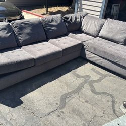 Gray Sectional Couch