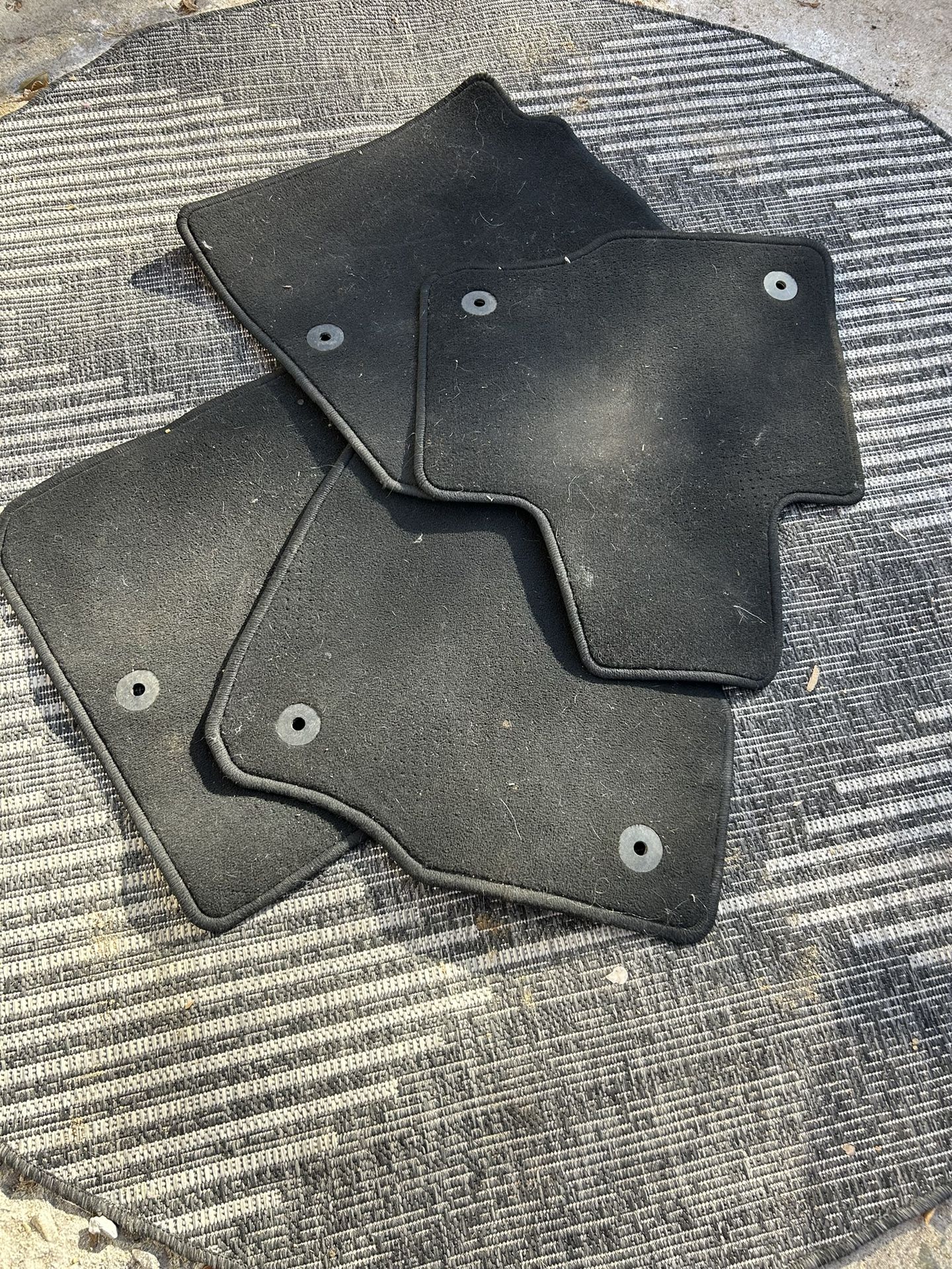 2019 Ford Expedition Cloth Floor Mats - Black