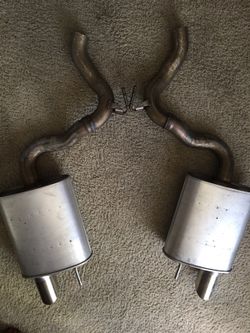 2015-2017 Ford Mustang GT V8 Mufflers