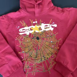 Maroon Sp5der Hoodie