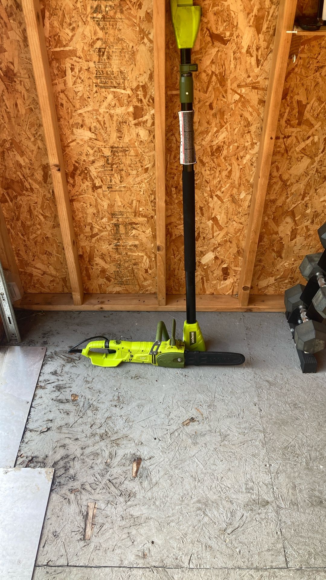 Sunjoe Chainsaw