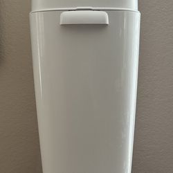 White Playtex Diaper Genie Pail