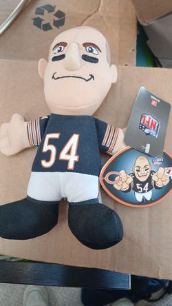 Chicago Bears Urlacher Plush Toy Nwt