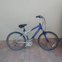 Preowned Bicycle Navigator trek 28 inch bike color blue ready to ride