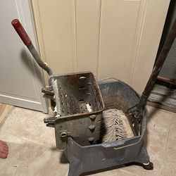 Commercial Mop Bucket And Mop