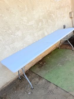8FT folding table (minor damaged )