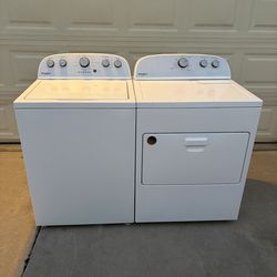Washer and Dryer