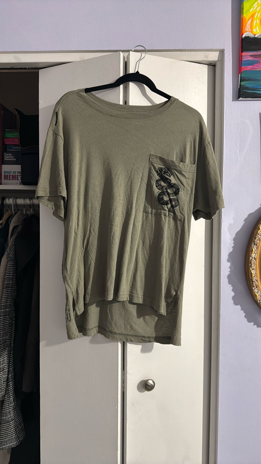 Taylor Swift Reputation Green Snake Tour Shirt Medium