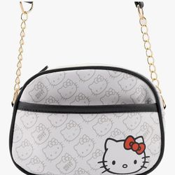 Disney Sanrio Bluey Purse Crossbody Handbag for Women | Metallic Vinyl Women's Shoulder Handbag