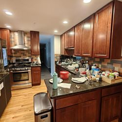 Kitchen Cabinets, Stove, and Dishwasher (Make An Offer)