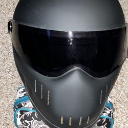 BANDIT motorcycle helmet - matte black