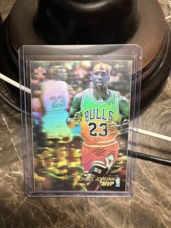 Michael Jordan 1991 Upper Deck #AW4 Hologram Card