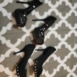 Black women heels