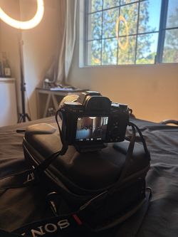 Sony a7iii with lens and 2 batteries
