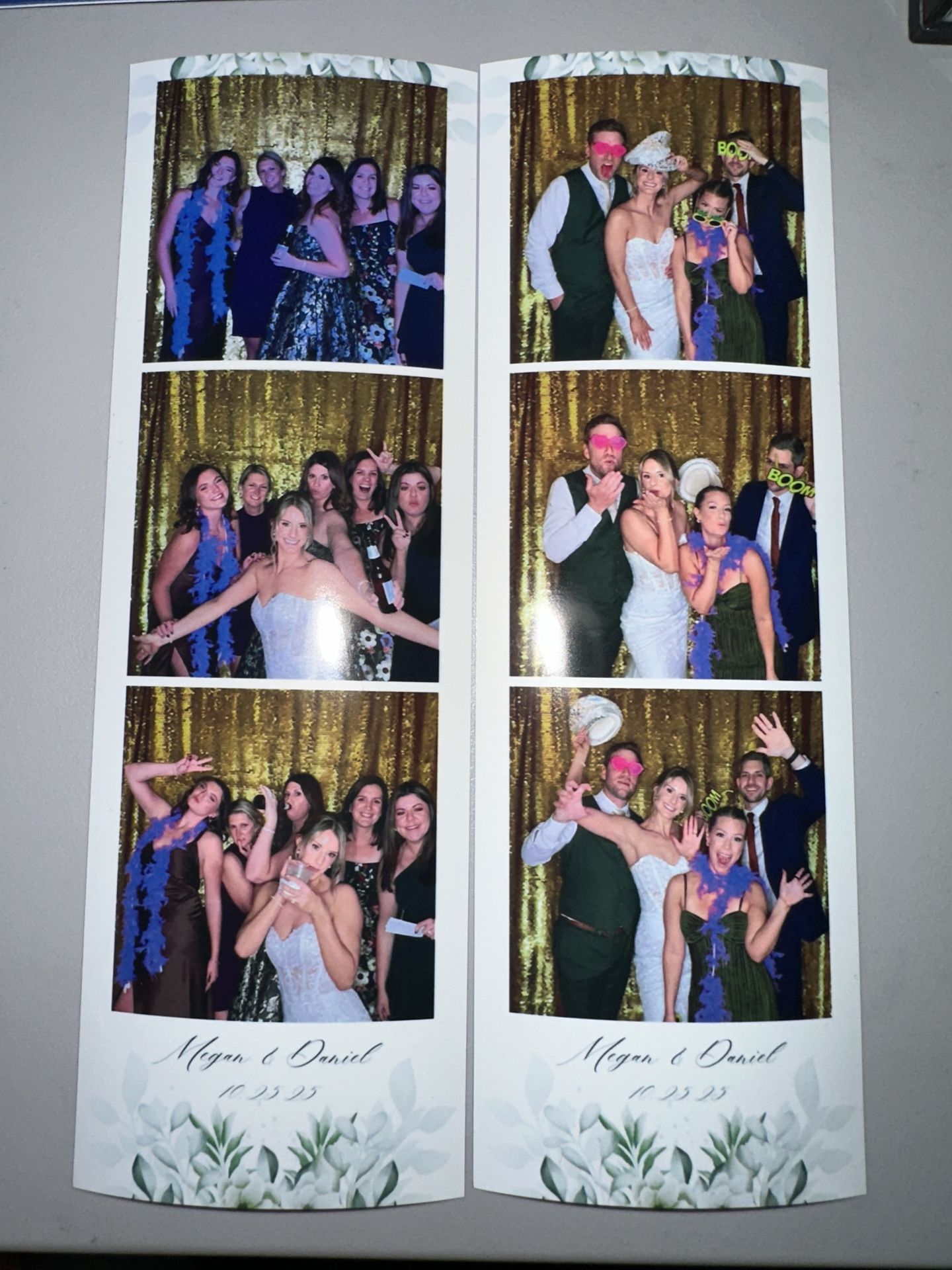 Photobooth Flower Wall Prints