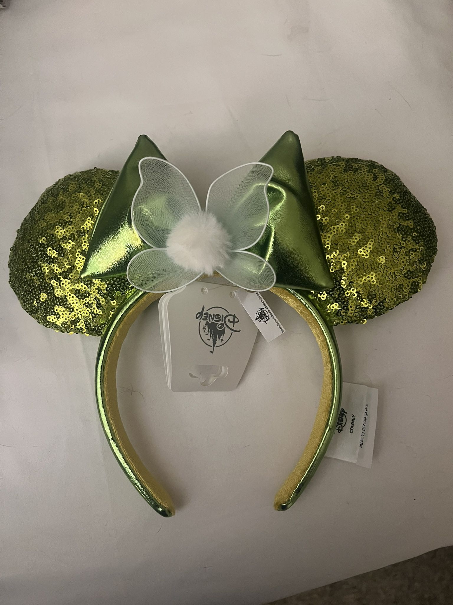 Disney Tinker Belle Ears New With Tags