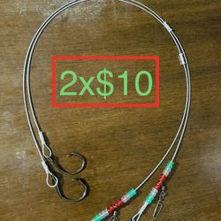 Steel Fishing leaders