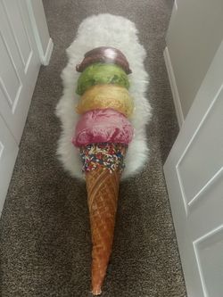 5ft ice cream pillow