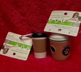 So Phresh Treat Cup/coffee cup Waste Bag Dispensers for Dogs with Refill Rolls, Count of 15