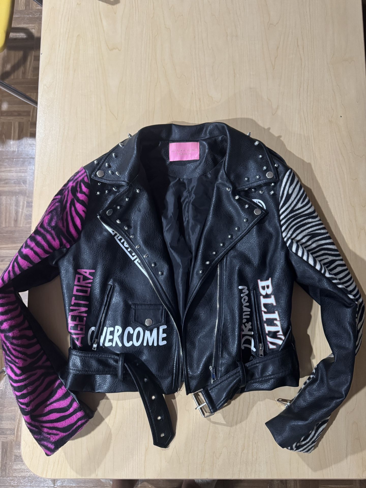 Black Fashion Jacket Sz. L