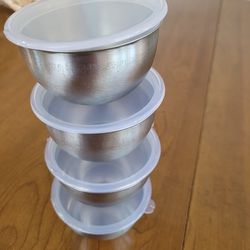 New Stainless Steel Storage Boxes Set