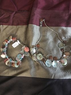 Matching Bracelet and necklace
