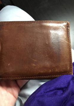 Coach leather wallet