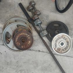 Bar & weights