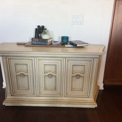 Nice Solid Buffet With Silverware Drawer