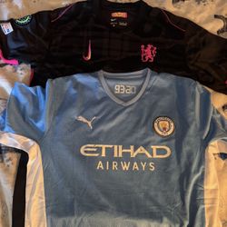 6 Soccer Jerseys  