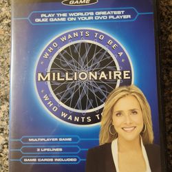 DVD GAME - WHO WANTS TO BE A MILLIONAIRE 